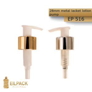 28mm metai iacket lotion pump Ep516